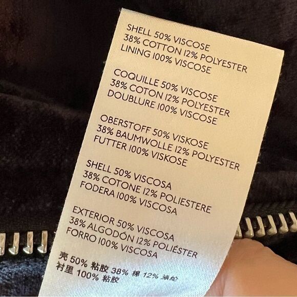 Free People Dusk Till Dawn Black Velvet Jacket - Picture 6 of 12